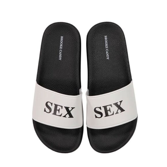 Brooke Candy SEX Slides Size: 8 - Picture 1 of 5
